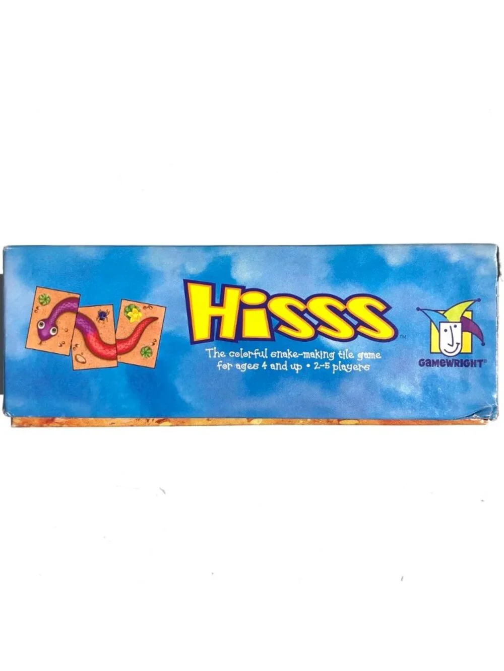 HISSS Colorful Snake Making Tile Matching Game Gamewright Complete 2006 AS IS